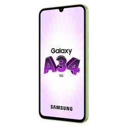 Acheter Galaxy A34 5G 128 Go Vert en plusieurs fois ou 24 fois - garantie 2 ans