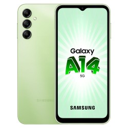Smartphone Samsung Galaxy A14 5G 64 Go Vert en paiement plusieurs fois sur Wedealee.com