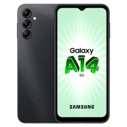 Acheter Galaxy A14 5G 128 Go Noir en plusieurs fois ou 24 fois - garantie 2 ans