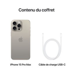 Acheter iPhone 15 Pro Max 512 Go Or paiement en plusieurs fois - Neuf - Garantie 2 ans