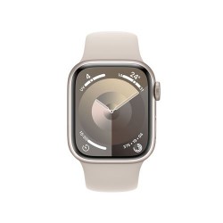 Besoin d’une nouvelle Apple Watch Series 9 GPS 41 mm - Boîtier Aluminium Stellaire - Bracelet Sport Stellaire M/L - payez la ...