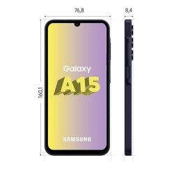 Smartphone Samsung Galaxy A15 128 Go Noir en paiement plusieurs fois sur Wedealee.com