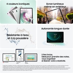 Acheter Galaxy Tab S9 FE 5G 128 Go Anthracite en paiement plusieurs fois - de 3 à 36 fois !