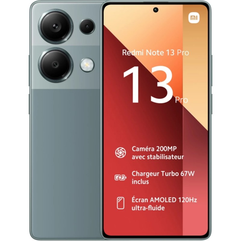 Besoin d’un nouveau Xiaomi Redmi Note 13 Pro 256 Go Vert - Acheter un Xiaomi neuf en plusieurs fois sur wedealee