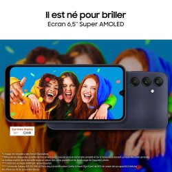 Acheter Galaxy A25 5G 256 Go Noir en plusieurs fois ou 36 fois - garantie 2 ans