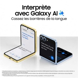 Acheter Galaxy Z Flip6 256 Go Bleu en plusieurs fois ou 36 fois - garantie 2 ans