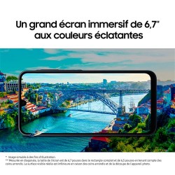 Smartphone Samsung Galaxy A16 128 Go Bleu Nuit en paiement plusieurs fois sur Wedealee.com