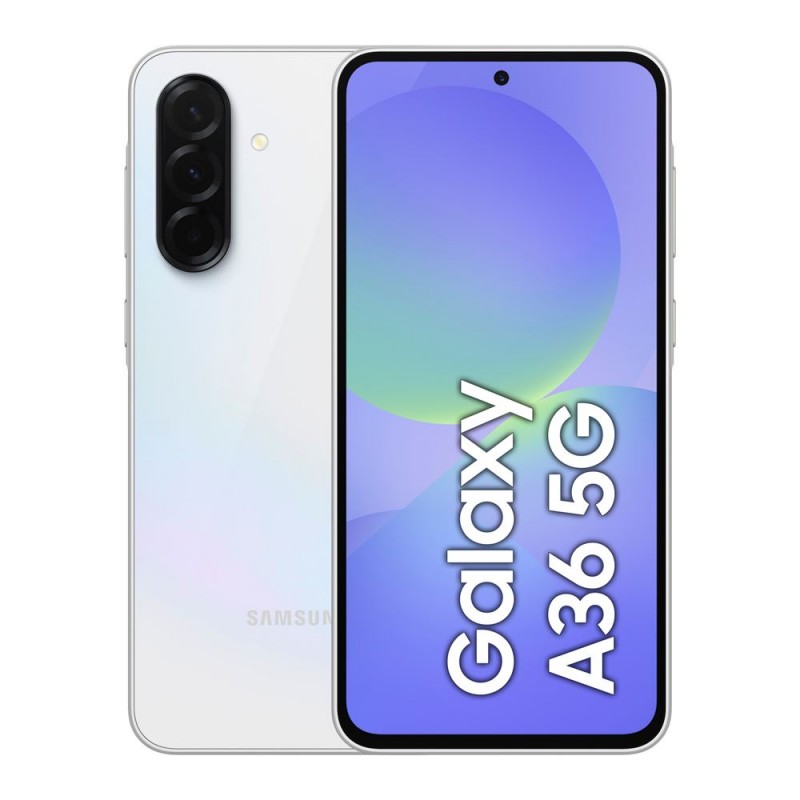 Smartphone Samsung Galaxy A36 5G 256 Go Blanc en paiement plusieurs fois sur Wedealee.com