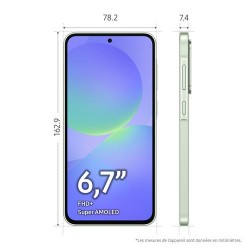 Smartphone Samsung Galaxy A36 5G 256 Go Lime en paiement plusieurs fois sur Wedealee.com