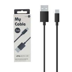 Acheter un Cable Micro USB Compatible Noir - neuf - paiement plusieurs fois